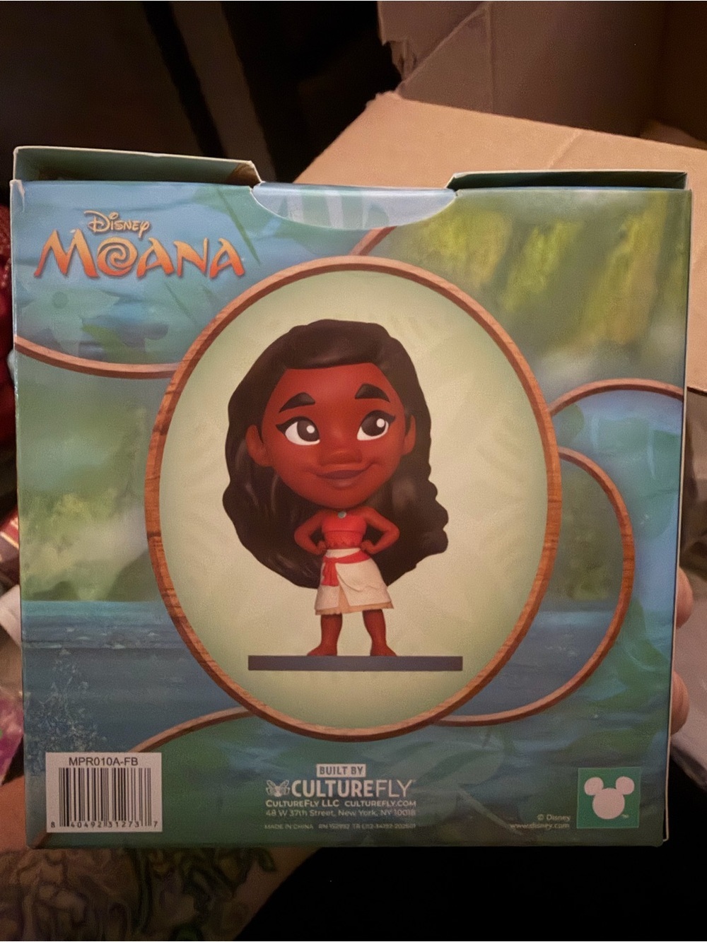 Disney Moana Orange & Cream Bobblehead - Kids Toy - Picture 2 of 2